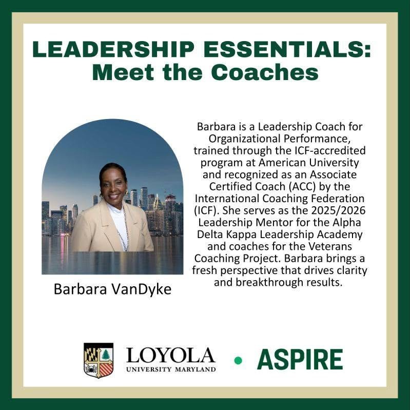 Barbara VanDyke Leadership Essentials Coach